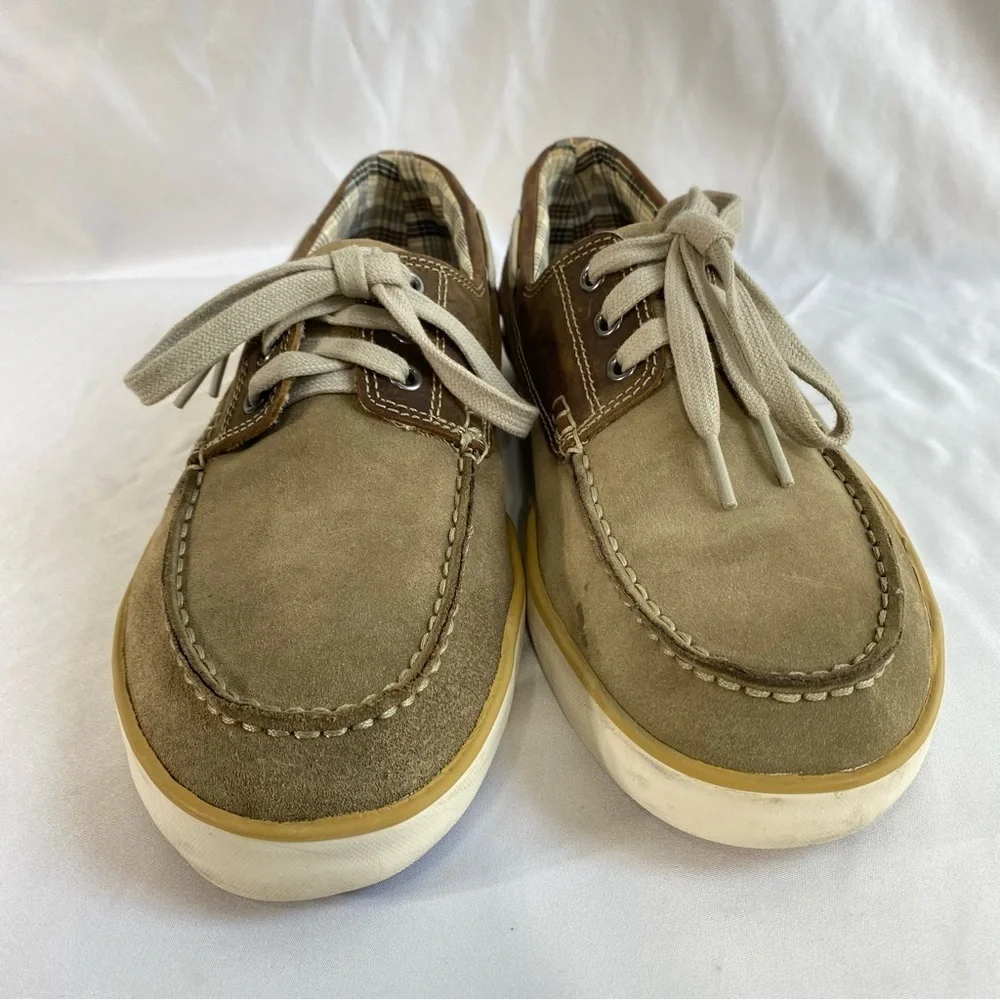 Clarks Men’s Jax Leather Suede Boat Shoes